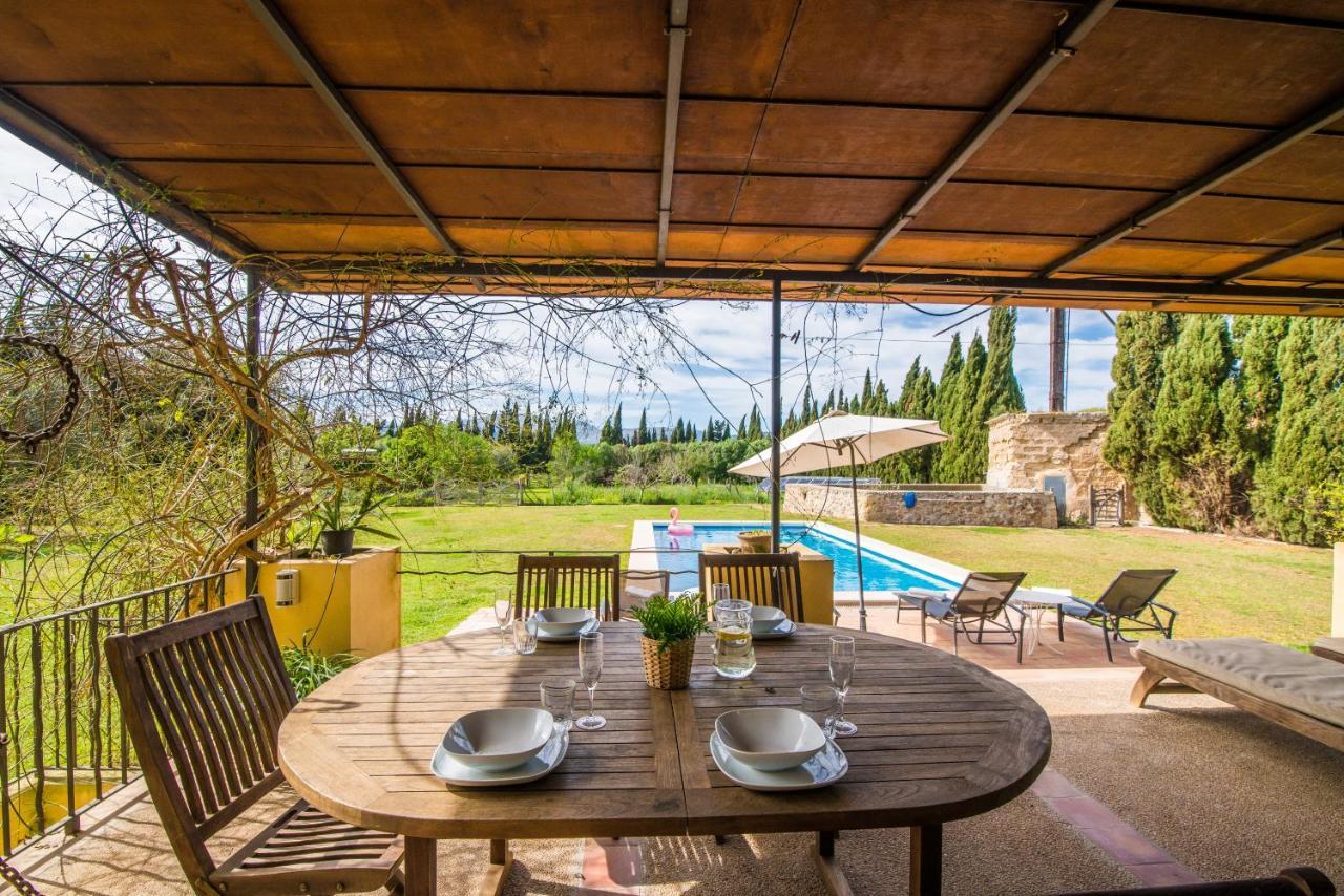 Traumhafte Finca Son Senyor - Mit Pferdekoppel Villa Sa Pobla Esterno foto