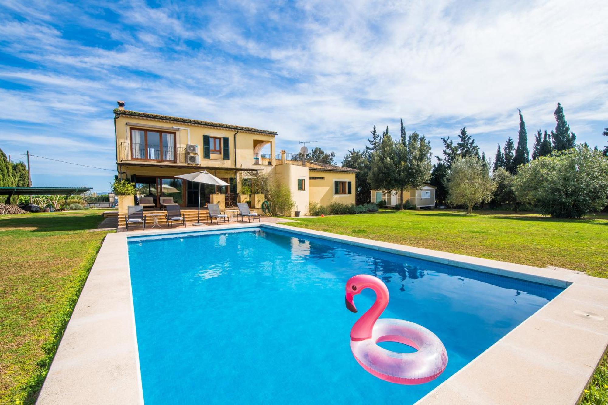 Traumhafte Finca Son Senyor - Mit Pferdekoppel Villa Sa Pobla Esterno foto