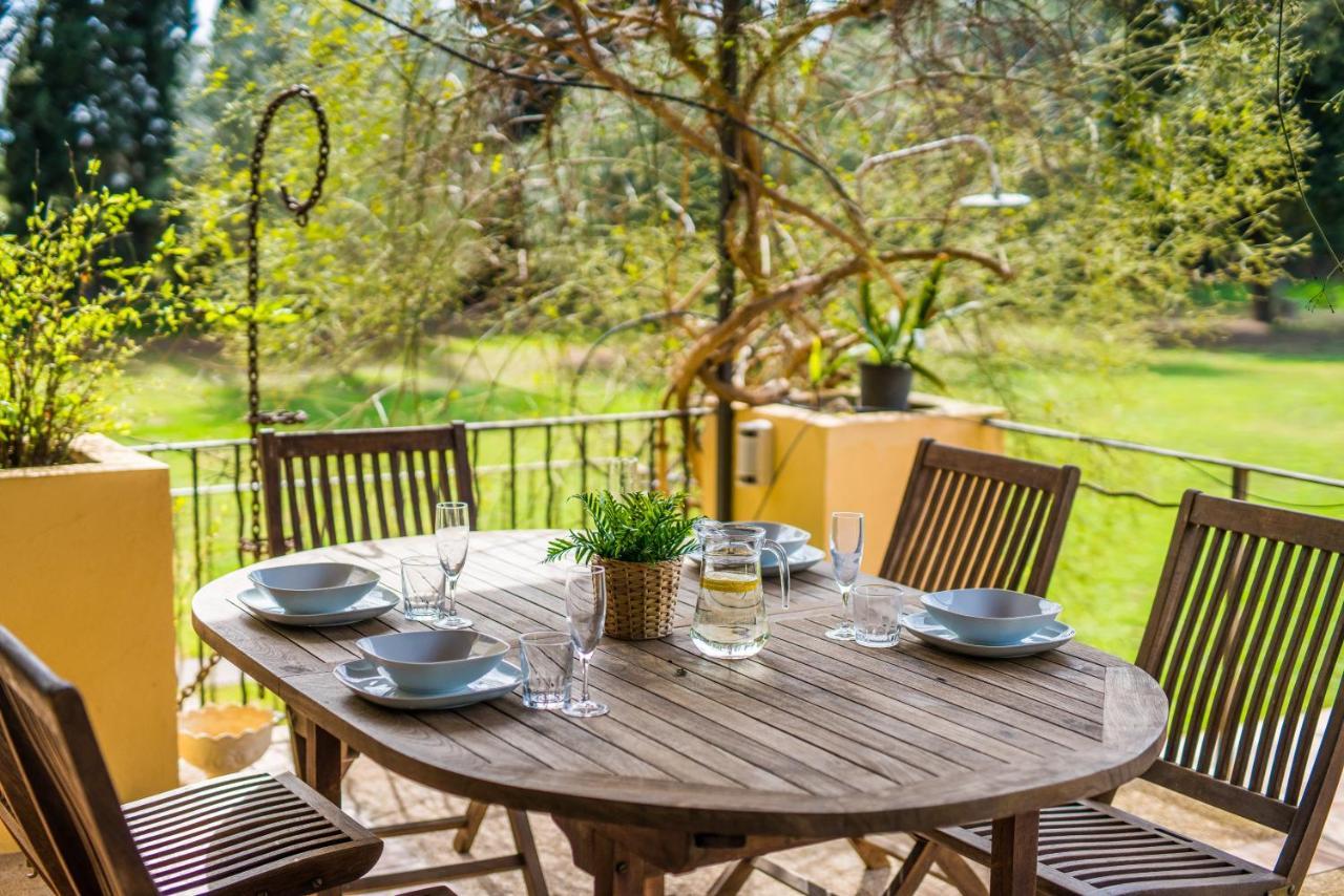 Traumhafte Finca Son Senyor - Mit Pferdekoppel Villa Sa Pobla Esterno foto