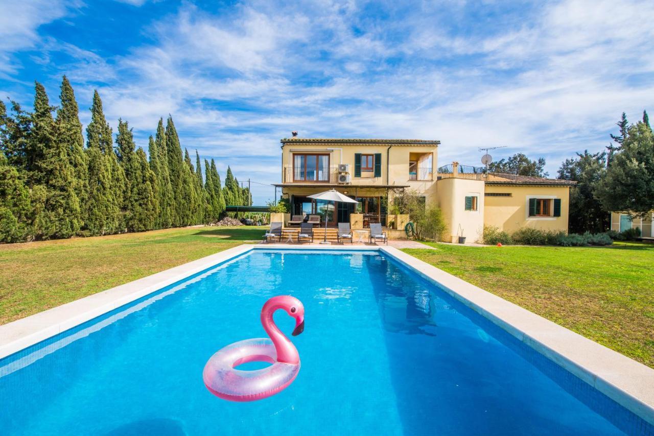 Traumhafte Finca Son Senyor - Mit Pferdekoppel Villa Sa Pobla Esterno foto