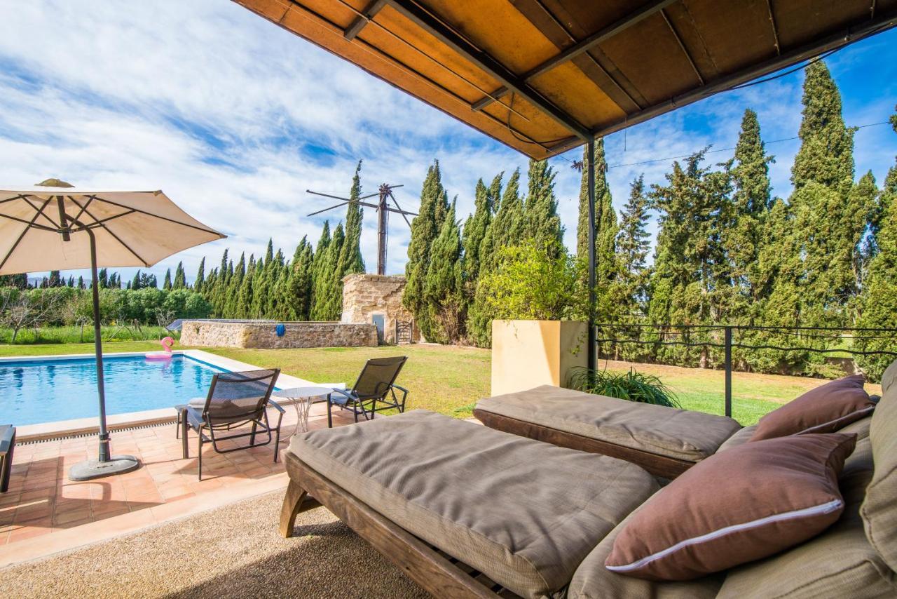 Traumhafte Finca Son Senyor - Mit Pferdekoppel Villa Sa Pobla Esterno foto