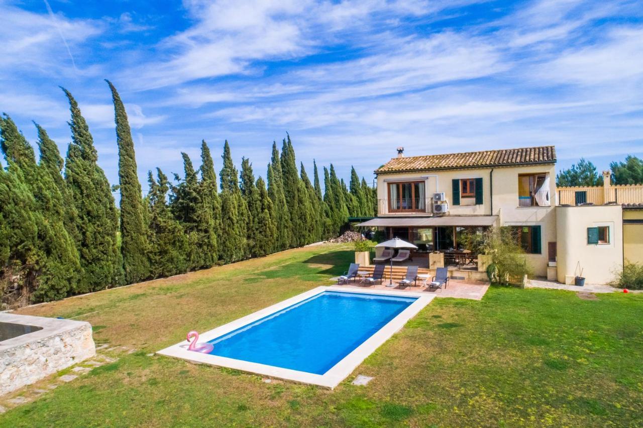 Traumhafte Finca Son Senyor - Mit Pferdekoppel Villa Sa Pobla Esterno foto