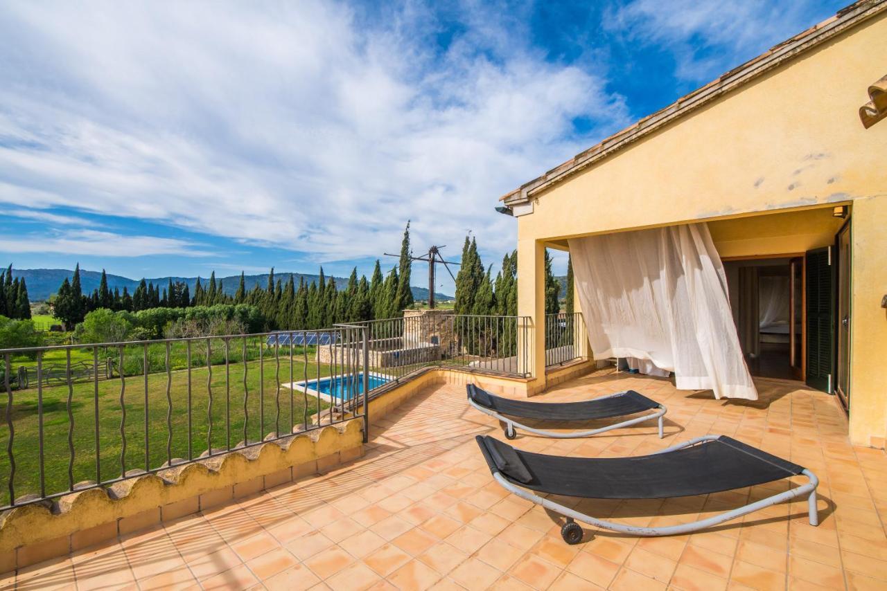Traumhafte Finca Son Senyor - Mit Pferdekoppel Villa Sa Pobla Esterno foto