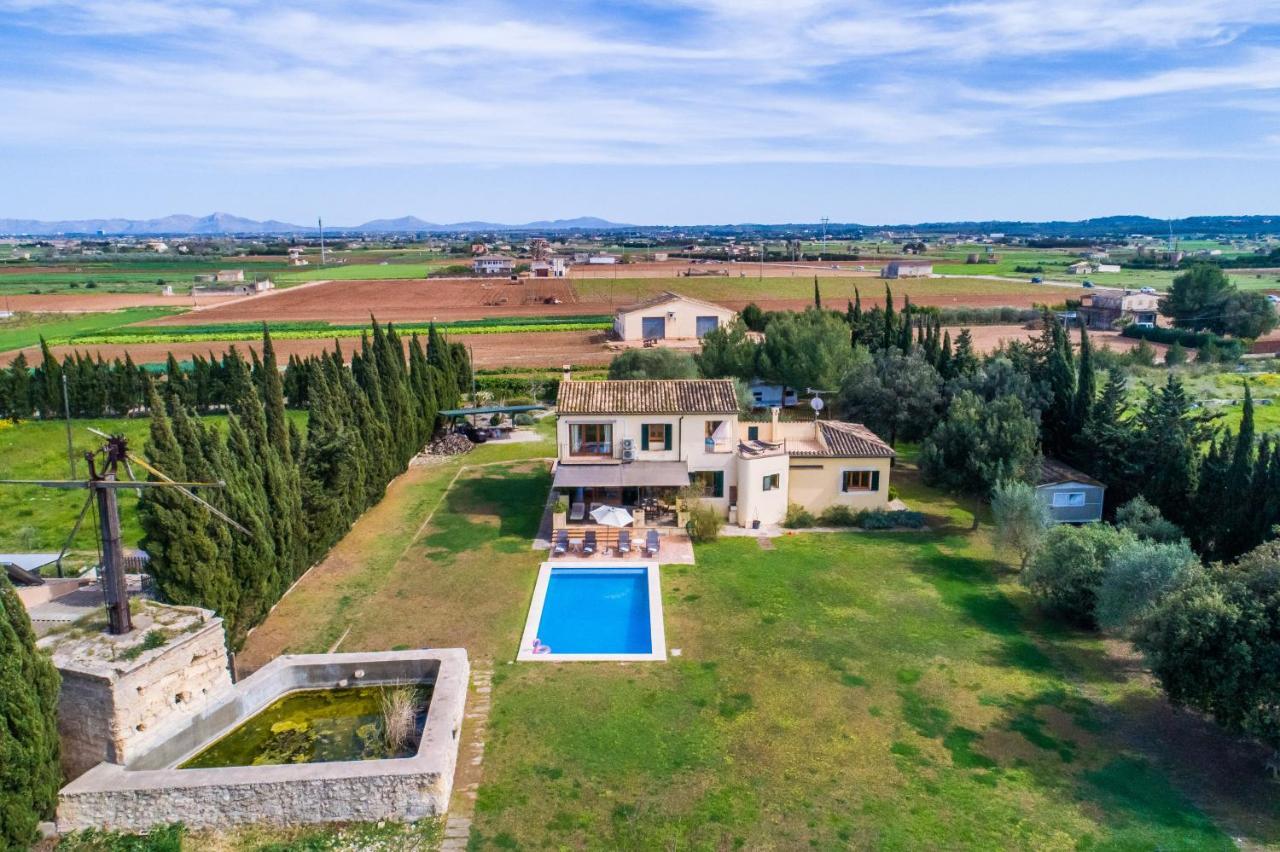 Traumhafte Finca Son Senyor - Mit Pferdekoppel Villa Sa Pobla Esterno foto