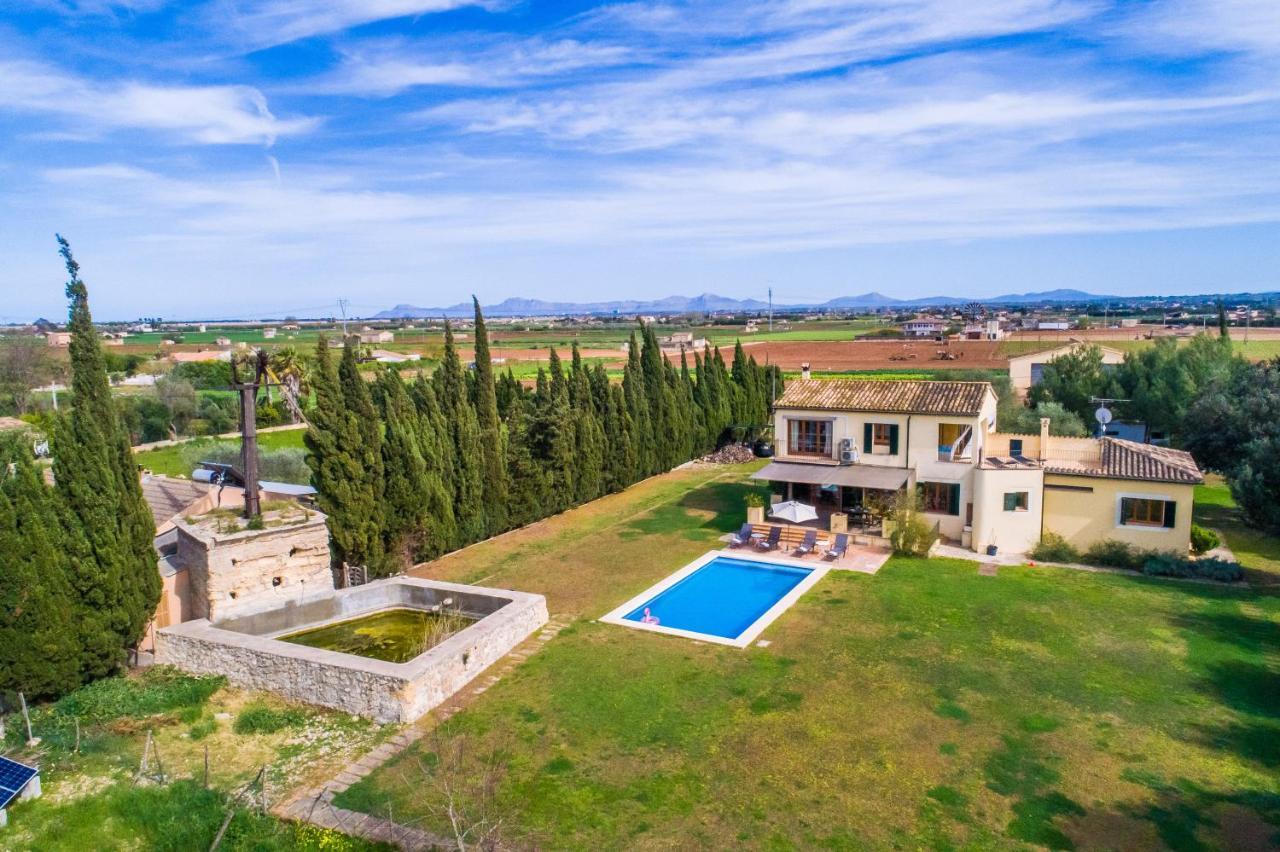 Traumhafte Finca Son Senyor - Mit Pferdekoppel Villa Sa Pobla Esterno foto