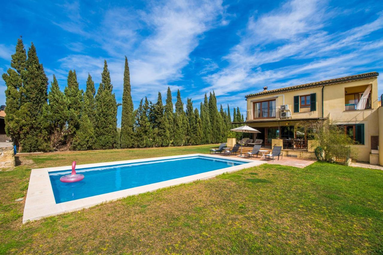 Traumhafte Finca Son Senyor - Mit Pferdekoppel Villa Sa Pobla Esterno foto