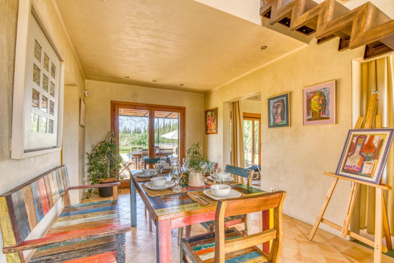 Traumhafte Finca Son Senyor - Mit Pferdekoppel Villa Sa Pobla Esterno foto