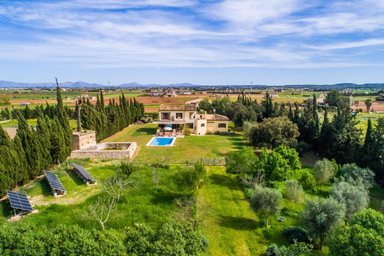 Traumhafte Finca Son Senyor - Mit Pferdekoppel Villa Sa Pobla Esterno foto